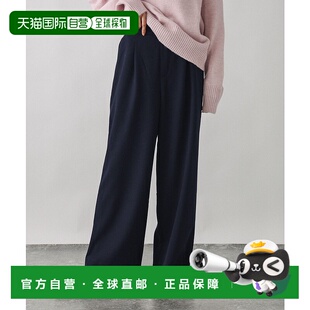 1h可退 日本直邮GLOBAL WORK 女装 多功能保暖直筒裤 2WAY弹力 裏