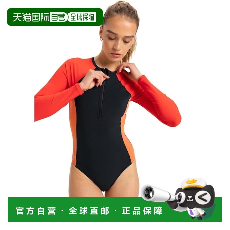 日本直邮Roxy ACTIVE ONESIE SD 女士防晒泳衣连身裙 [604198289]