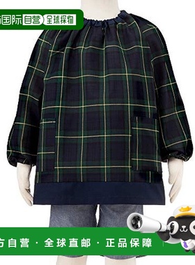 【日本直邮】Colorful Candy Style儿童工装100-110格子深绿色