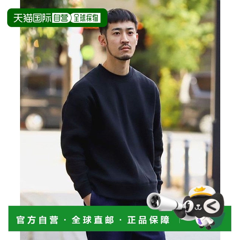 1h可退 日本直邮B:MING by BEAMS 【联名】SHELTECH / 圆领卫衣