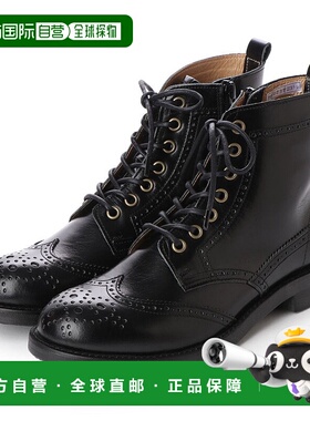 日本直邮YOSUKE 真皮系带靴 [YO729BW15008]