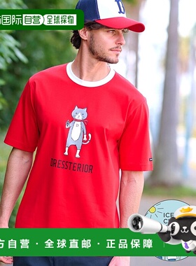 日本直邮DRESSTERIOR ICE CLEAR COTTON 猫T恤 DR1233EM035552