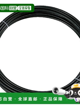 【日本直邮】Trusco中山 聚氨酯管 8X5.0mm 10M黑色 TEN810