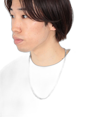 1h可退 日本直邮BEAMS HEART 男士简约设计链条项链2 真品铜链条