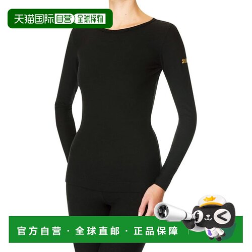 日本直邮Sasaki新款体操女士上衣 内裹毛 HW3115（b）l 黑