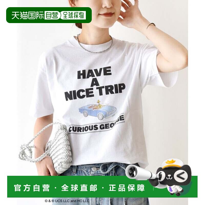 日本直邮SHIPS GOOD ROCK SPEED Curious George TEE 白色