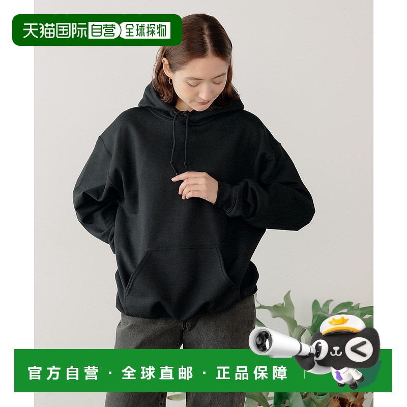 日本直邮GILDAN 男女同款加绒宽松连帽卫衣 4424FW/☆,#18500,GL1