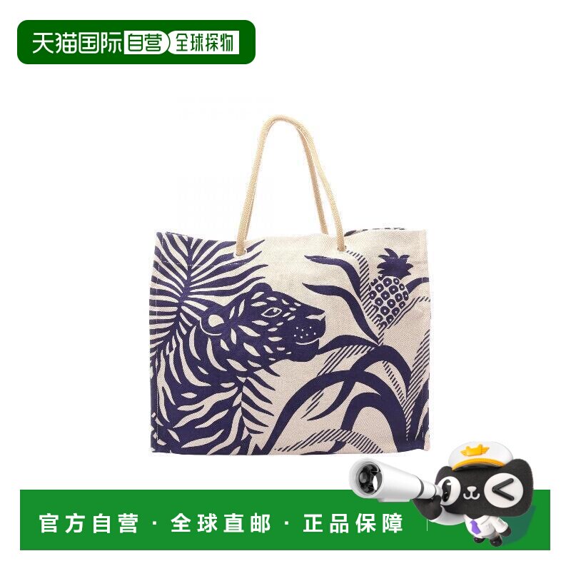 日本直邮中古Hermes爱马仕女包A级95新beach bag沙滩包帆布托特包