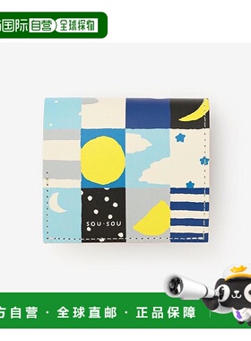 日本直邮日潮 SOU・SOU×QUATRO GATS皮夹钱包牛皮