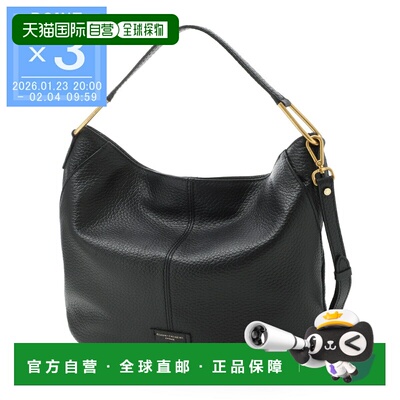 日本直邮Gianni Chiarini 3 路单肩包 黑色 女士 Natasha bs11817