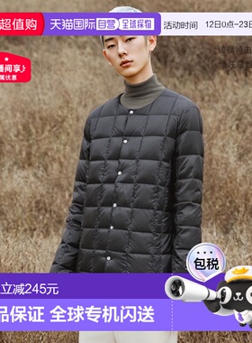 日本直邮TAION内羽绒服外套男女纽扣防寒休闲纽扣羽绒服 104