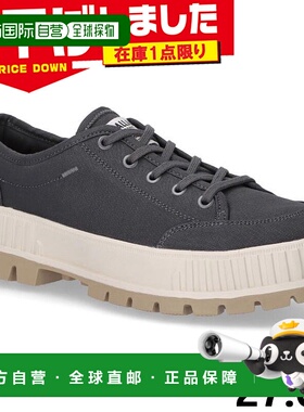 日本直邮PALLASHOCK LO ORG 2运动鞋鞋低帮系带鞋帆布宽大鞋底厚P