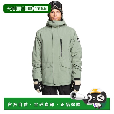 日本直邮Quiksilver MISSION SOLID 夹克 [户外滑雪]121405529