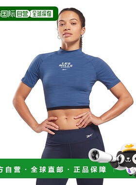 日本直邮 Les Mills 风格T恤 蓝色