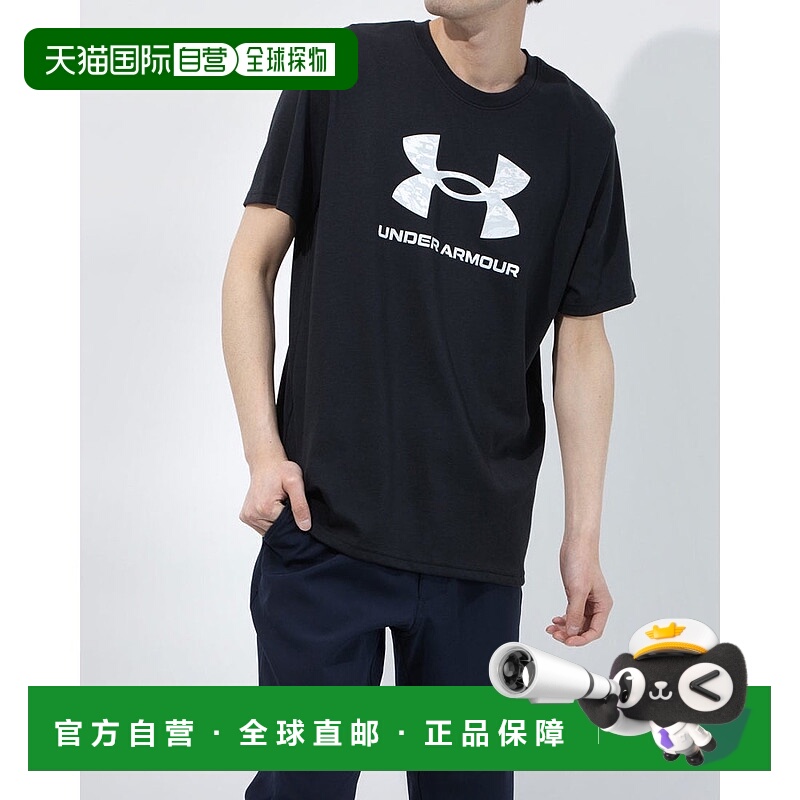 日本直邮 UA ABC Camo Big Logo SS半袖T恤 [1365199] 男士半袖T