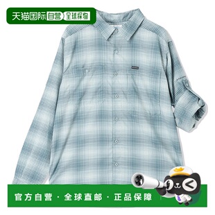 日本直邮Columbia 西尔弗里奇实用轻格子长袖衬衫 AE3599 429 衬