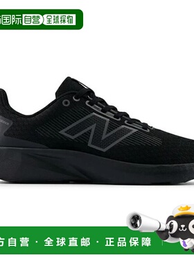 日本直邮New Balance 男士跑步鞋运动鞋俱乐部活动款黑色宽度：2E