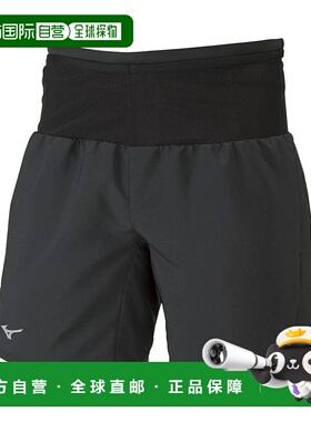 日本直邮Mizuno-Mizuno男士跑步多口袋裤子加上短裤J2MB104090：M