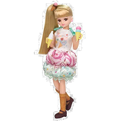 【日本直邮】多美TOMY丽佳娃娃 LD－06 licca pop icecream游戏