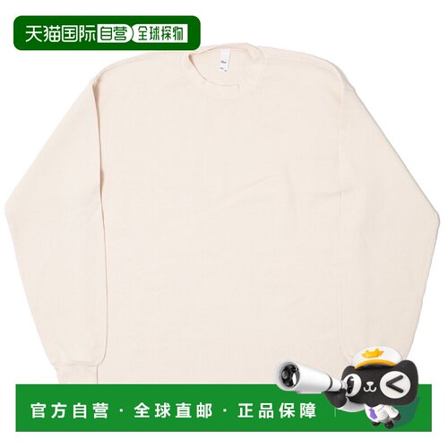 日本直邮Los Angeles Apparel TX407GD 长袖加厚保暖圆领T恤 | 男