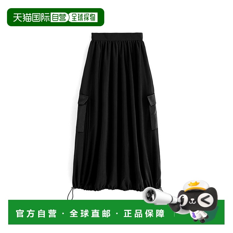 日本直邮日潮 GRL 薄纱 cargo 裙 gc235蕾丝