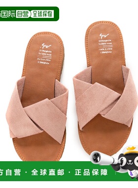 日本直邮JUNOAH 扁平凉鞋 AM5609BW00853 凉鞋