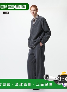 日潮跑腿UNIQLO优衣库 抓绒阔腿裤 483979卫裤休闲裤