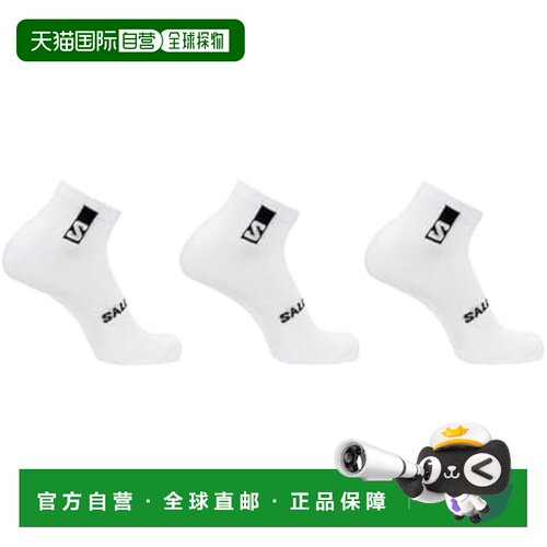 【日本直邮】萨洛蒙 EVERYDAY ANKLE 3-PACK系列袜子 3双装运动袜