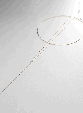 日潮跑腿COCOSHNIK Y 形链夹式颈链项圈颈饰 40