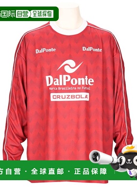 日本直邮DALPONTE NOVENTA 升华印花长袖足球衫DPZ0451-红色