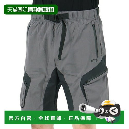 日本直邮OAKLEY 男士拨水双拉链Latitude Cargo Short半款工装短