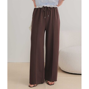 1h可退 日本直邮titivate女装休闲直筒裤 中线设计显腿长 AHXT058