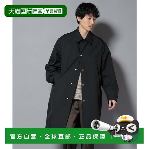 日本直邮NANO universe 金属键合融合系统风衣 黑色