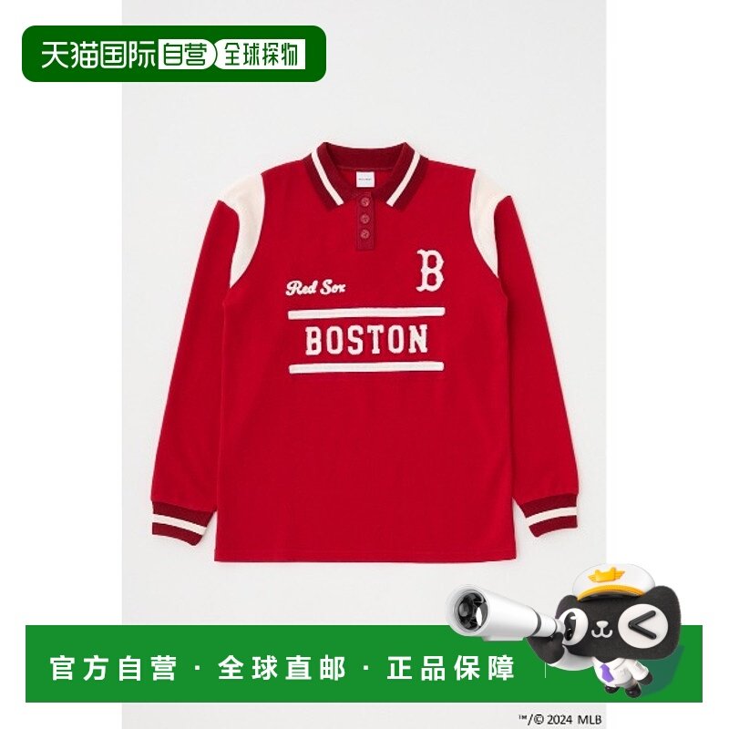 日本直邮MOUSSY 女士MLB刺绣款短袖POLO衫 010HA8016441针织,女装/女士精品,POLO衫,淘宝优惠券,粉丝福利购,淘宝优惠卷