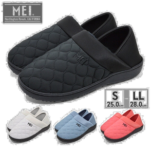 日本直邮MEI 一脚蹬男士 M233001 MEI Sabo 木底鞋 防寒