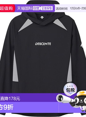 【日本直邮】迪桑特 暖身夹克 长袖 DV4FJK01U 黑灰色