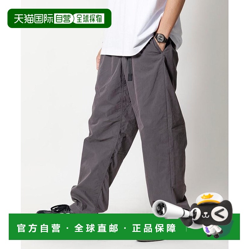 1h可退 日本直邮FREAK'S STORE 男士 棉尼龙 宽松 裤腰织带休闲裤