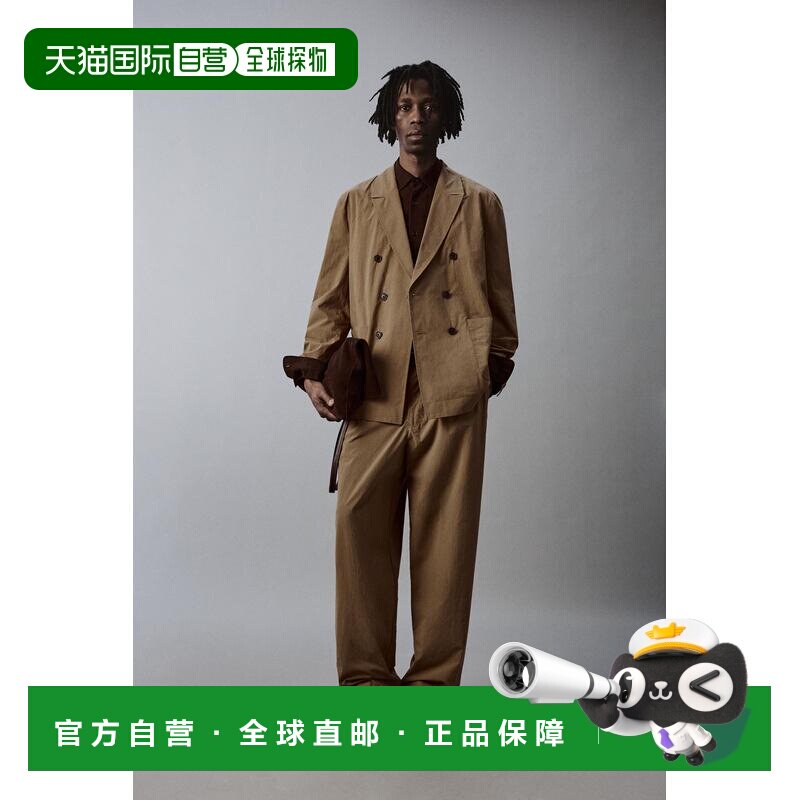 日本直邮Zara宽松版型 双排扣西装外套