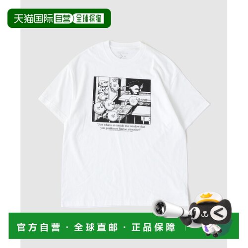 日本直邮COTTON EXPRESSIONS 男士 纯棉正反相吸主题T恤 26071313