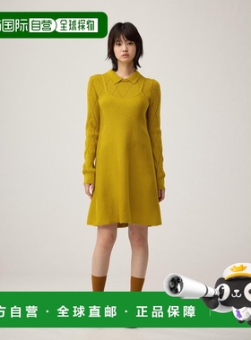 日潮跑腿GU极优 rokh 两件套针织迷你连衣裙 358632吊带裙