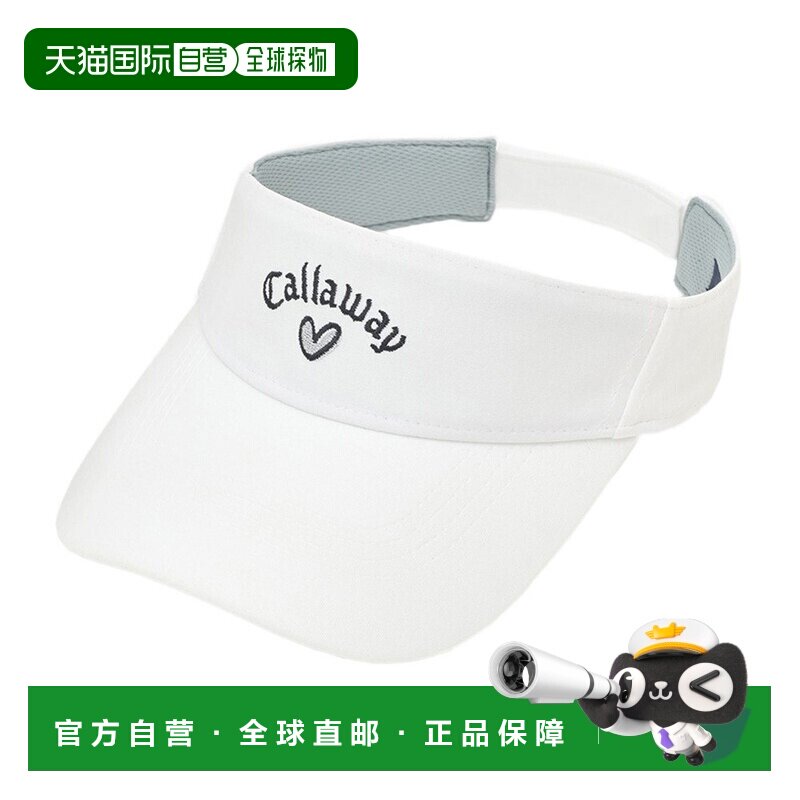 日本直邮Callaway 卡洛威女士帽子 爱比泽 C26291210-1030空顶帽