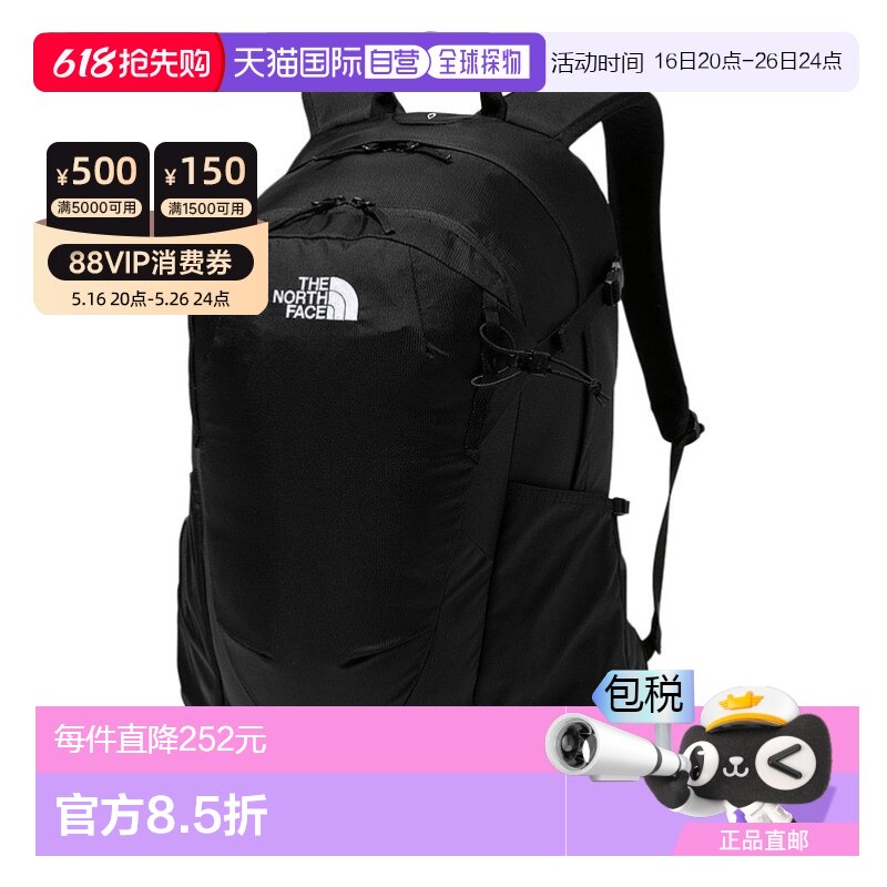 black ��50.5��30��18cm �ճ�����TheNorthFace���� ��Ů���¶Ӫ˫��� black FF NM623