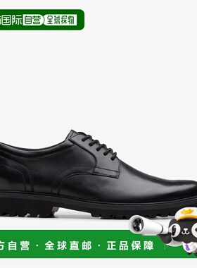 日本直邮Clarks Berwick Lace（黑色皮革）