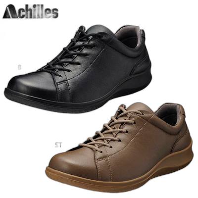 日本直邮 3E 宽 Achilles Sorbo 女式 C 555 鞋休闲时尚羊皮外翼
