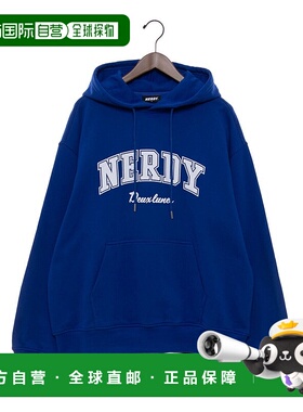 日本直邮NERDY 轮廓拱形标志连帽卫衣 [NE8621EU000800] 紫红色