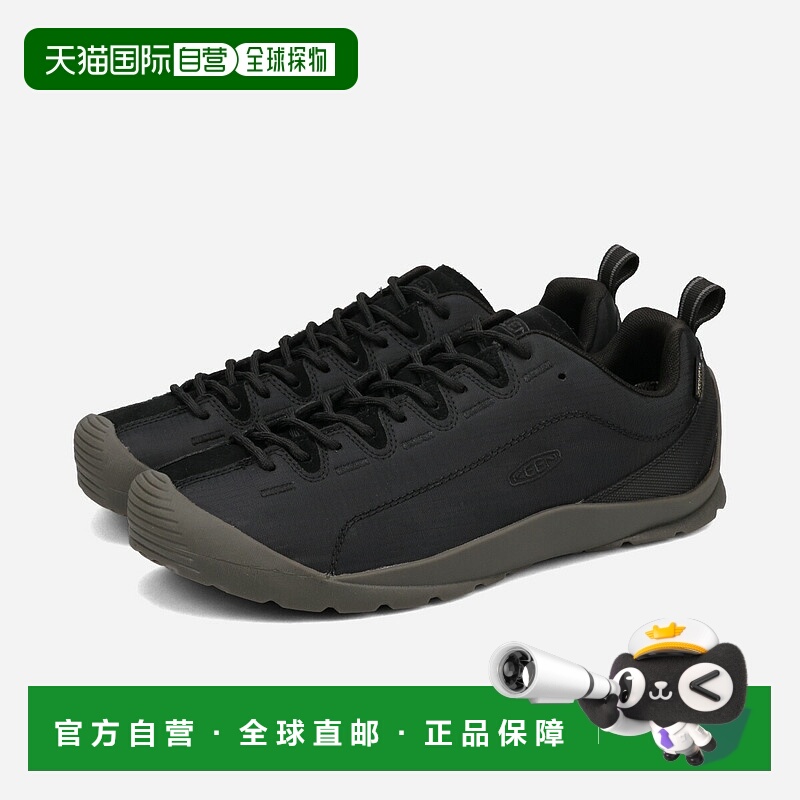 日本直邮KEEN JASPER NYLON WP 男士低帮防水运动鞋（黑色）(1031