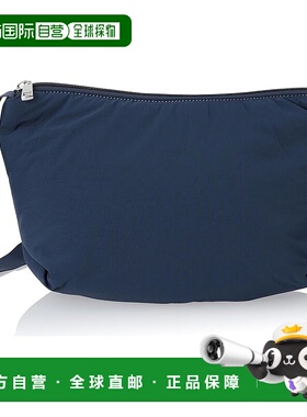 【日本直邮】Legato Largo阿耐洛 单肩包 女式 船形尼龙包 靛蓝色