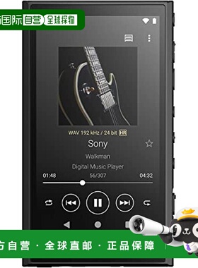 【日本直邮】Sony索尼 随身听 32GB  MP3播放器 蓝牙 黑色NW-A306