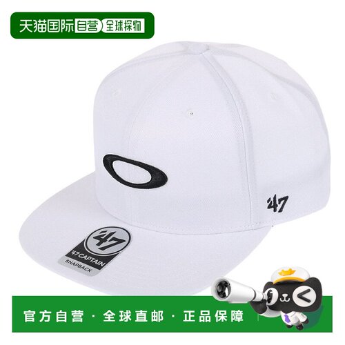 日本直邮Oakley 欧克利男士47号椭圆帽FOS901222-100白色均码