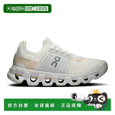 日潮跑腿ON昂跑 女士 Cloudswift 4 百搭时尚运动鞋 White | Crea